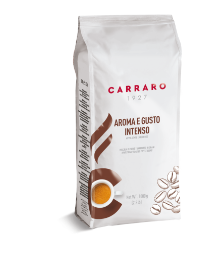 Cafea boabe Aroma e Gusto Intenso Carraro 1Kg
