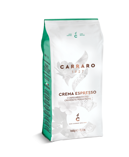 Cafea boabe Crema Espressoo Carraro 1Kg