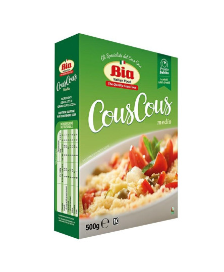 Cous cous din grau dur prefiert,  500g, Bia