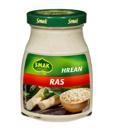 Hrean ras borcan 175g, Smak