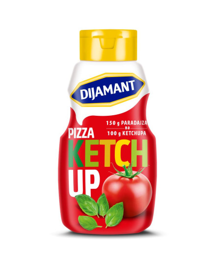Ketchup pentru pizza Dijamant 500ml tub