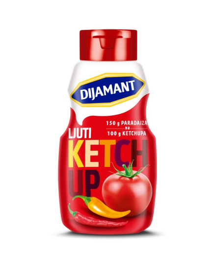 Ketchup picant Dijamant 500ml tub