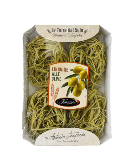 Linguine cu masline verzi 250g