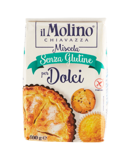 Mix de faina fara gluten pentru dulciuri 500g, Chiavazza