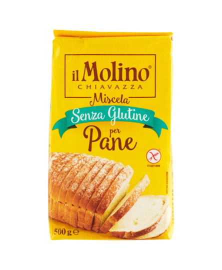 Mix de faina fara gluten pentru paine 500g, Chiavazza