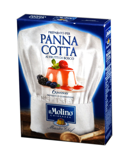 Mix pentru desert Panna Cotta cu fructe de padure Chiavazza 100g