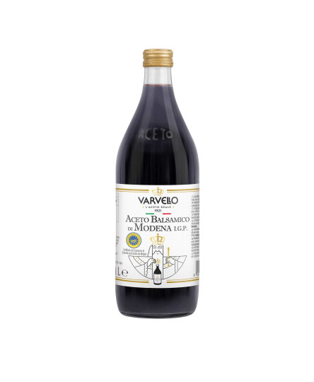 Otet balsamic de Modena sticla 1L, produs italian IGP, Varvello