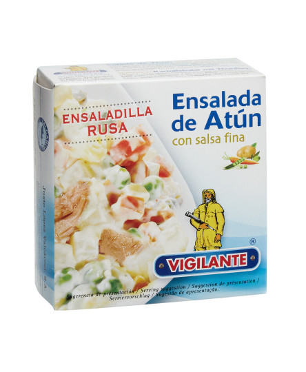 Salata de ton cu sos delicat conserva 150g, Vigilante