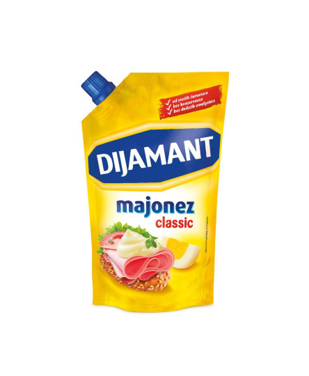 Sos de maioneza clasica 78% grasime, Dijamant, 285ml