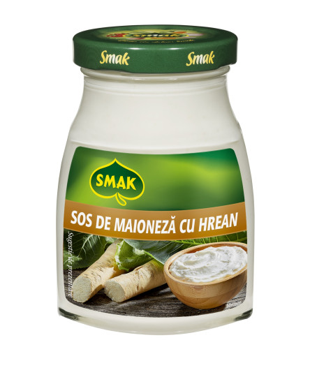 Sos de maioneza cu hrean borcan 160g, Smak