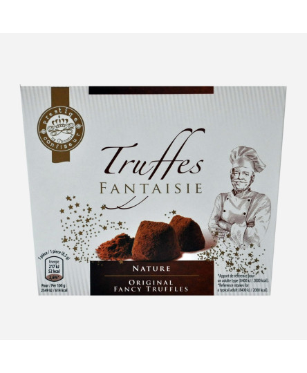 Trufe de ciocolata frantuzesti  cutie 160g, Fantaisie