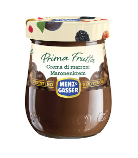 Crema de castane cu un continut de 45% pulpa castane, borcan 340g, Menz&Gasser