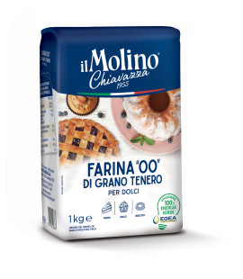 Faina din grau tanar tip 00 pentru dulciuri, 1Kg, Chiavazza