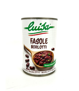 Fasole rosie Borlotti conserva, Luisa, 400g