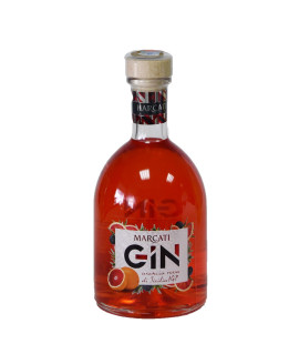 Gin de portocale rosii din Sicilia, Marcati, 42%, 70cl