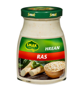 Hrean ras borcan 175g, Smak