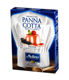 Mix pentru desert Panna Cotta cu fructe de padure Chiavazza 100g