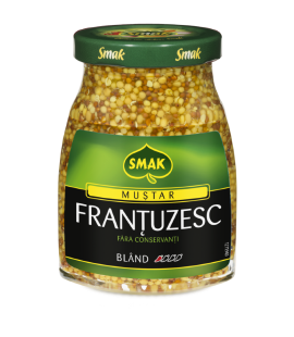 Mustar frantuzesc borcan 180g, Smak