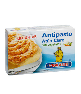 Pasta de ton Yellowfin cu legume conserva 115g, Vigilante