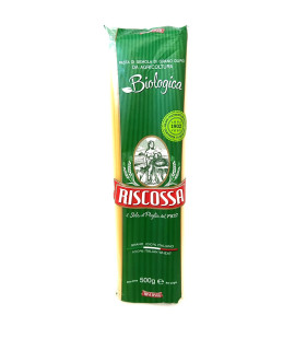 Paste spaghetti din grau dur fara oua ecologice Riscossa, 500g