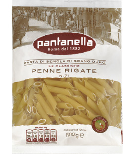 Penne rigate fara ou 500g Pantanella
