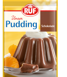 Praf de budinca de ciocolata 41g, Ruf ( setul contine 3 plicuri)