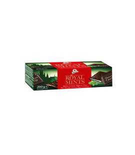 Royal Mints  tableta ciocolata 51% cu crema fina de menta 200g, Halloren