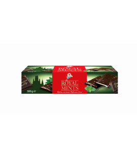 Royal Mints  tableta ciocolata 51% cu crema fina de menta 300g, Halloren