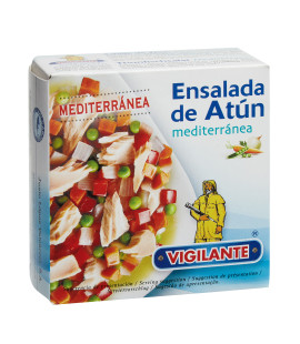 Salata de ton mediteraneana cu legume conserva 150g, Vigilante