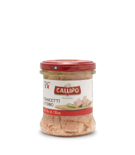 Ton bucati in ulei de masline borcan 170g, Callipo