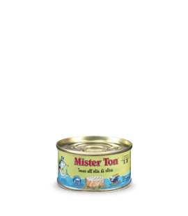 Ton in ulei de masline conserva 160g, Mister Ton