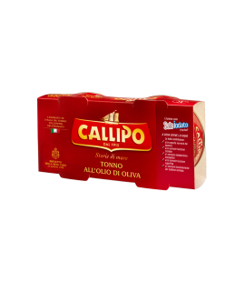 Ton in ulei de masline conserva 2*140g Callipo