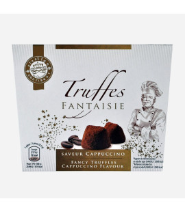 Trufe de ciocolata frantuzesti cu aroma de cafea cutie 160g, Fantaisie